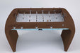 Blackball Foosball Table Brown Full View