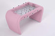 Blackball Foosball Table Pink Full View