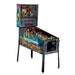 Stern Black Knight Sword of Rage Pro Pinball Machine, full cabinet from the front left, showing the side art, backbox and playfield.