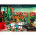 Chicago Gaming Cactus Canyon Remake Special Edition pinball machine playfield and backglass, commercial coin-operated game showing western desert themed graphics and bonus multiplier targets image