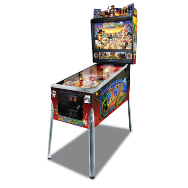 Chicago Gaming Cactus Canyon Remake Special Edition Plus Topper (Model 14000-SE+) pinball machine, commercial coin-operated model shown in full front view with playfield and backbox display visible