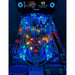 Chicago Gaming Medieval Madness Remake Merlin Edition pinball machine home model, full playfield view illuminated with LED lighting and active targets image