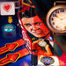 Chicago Gaming Pulp Fiction commercial pinball machine playfield close-up showing central ramp and target features image