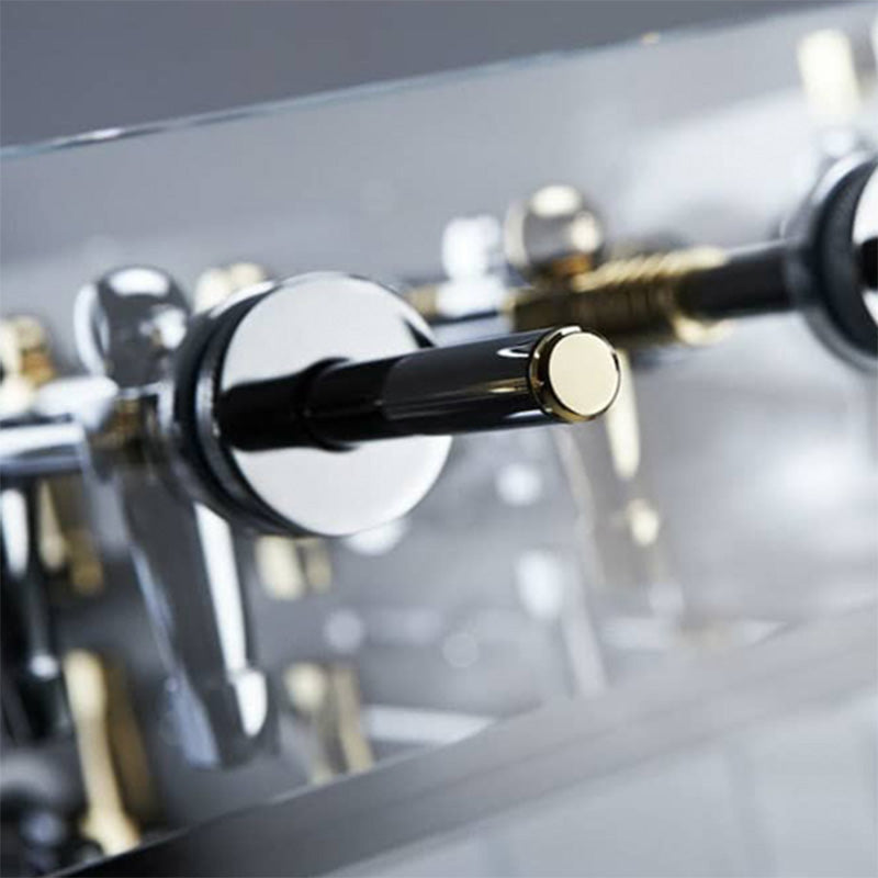 Teckell Cristallino Gold 24K Foosball Table Handles