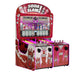Alan-1 Dr Pepper Soda Slam arcade redemption game cabinet, commercial coin-operated machine, center three-quarter view without can props