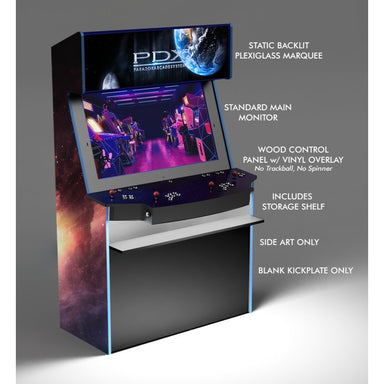 eco 4 player xl arcade cabinet description of build and features