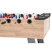 FAS Pendezza Club Teak Foosball Table Corner View Image