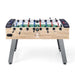 FAS Pendezza Club Teak Foosball Table Side View Image