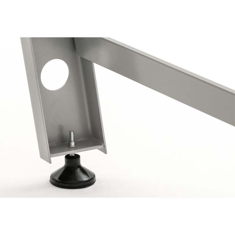 FAS Pendezza Glam Gray Foosball Table Legs Image