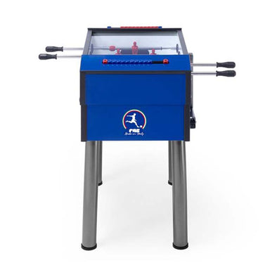 FAS Pendezza Micro Blue Foosball Table Front View Image