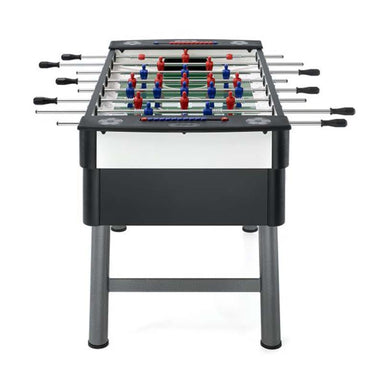 FAS Pendezza Mundial White-Black Foosball Table Front View Image