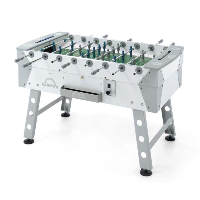 FAS Pendezza Rainbow White-Grey Foosball Table Image