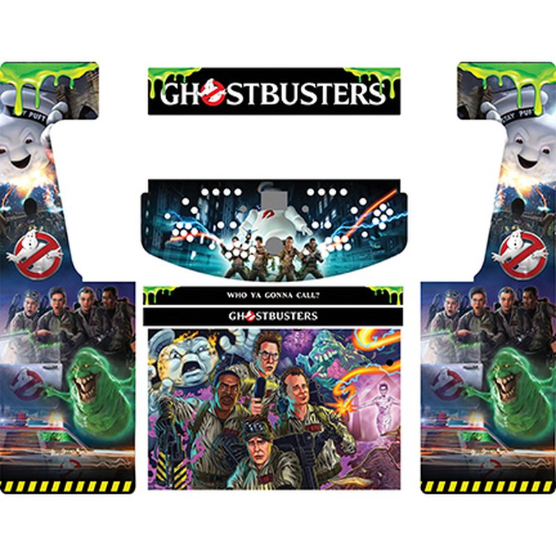 Ghostbusters Retro-Cade Classic Full-Size Arcade Cabinet Art Package