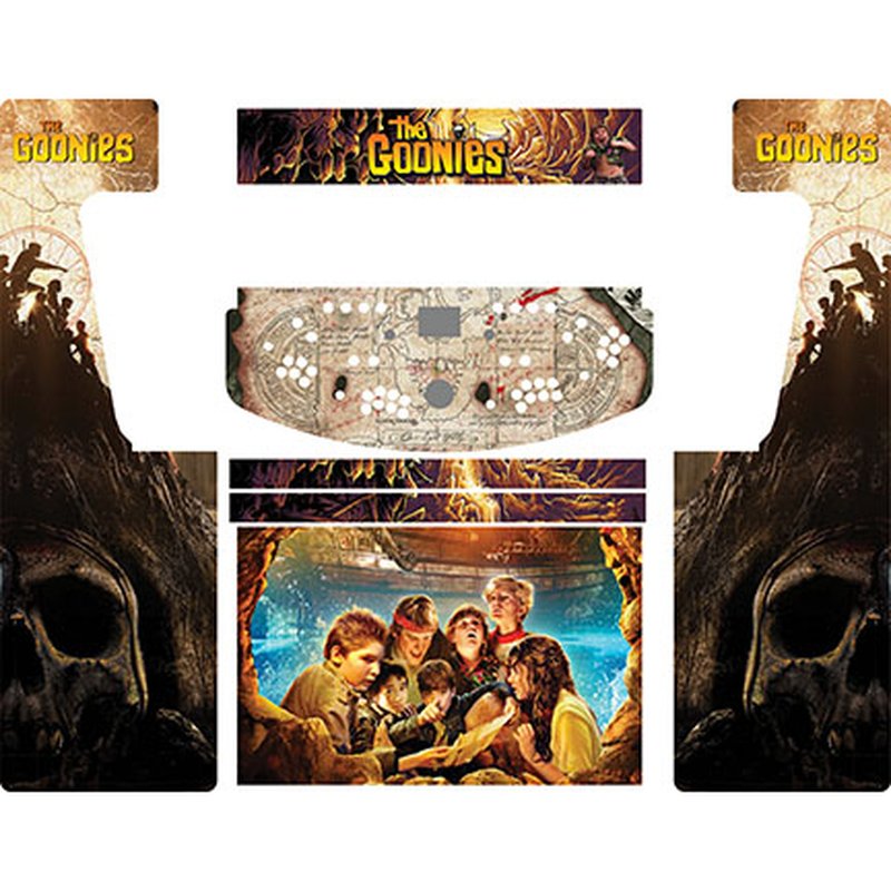 The Goonies Retro-Cade Classic Full-Size Arcade Cabinet Art Package