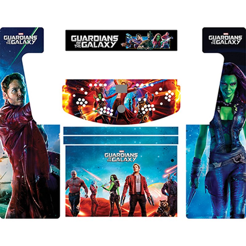 Guardians of the Galaxy Retro-Cade Classic Full-Size Arcade Cabinet Art Package