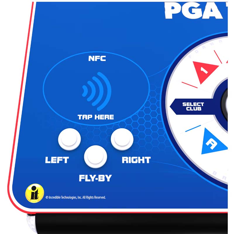 Incredible Technologies Golden Tee PGA Tour Deluxe Card Reader