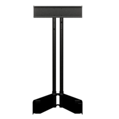 Incredible Technologies Showpiece Cabinet TV Stand home free-play game, front view showing pedestal base with tripod feet and vertical support columns