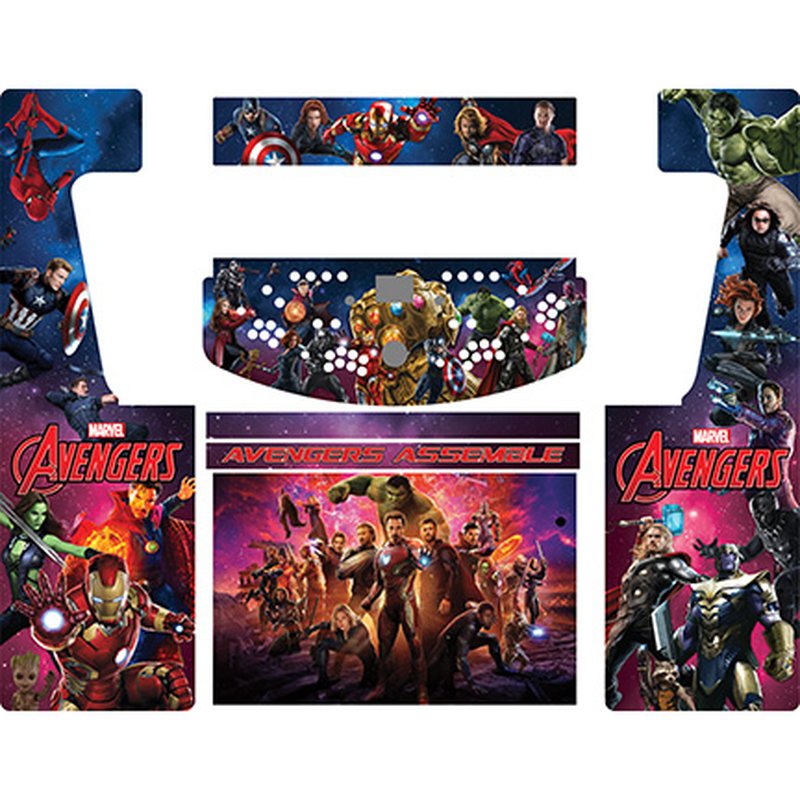 Avengers_3 Retro-Cade Classic Full-Size Arcade Cabinet Art Package