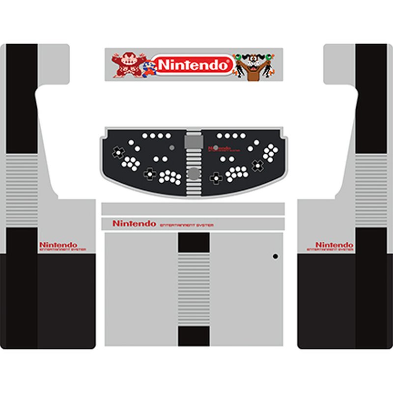 Nintendo Retro-Cade Classic Full-Size Arcade Cabinet Art Package