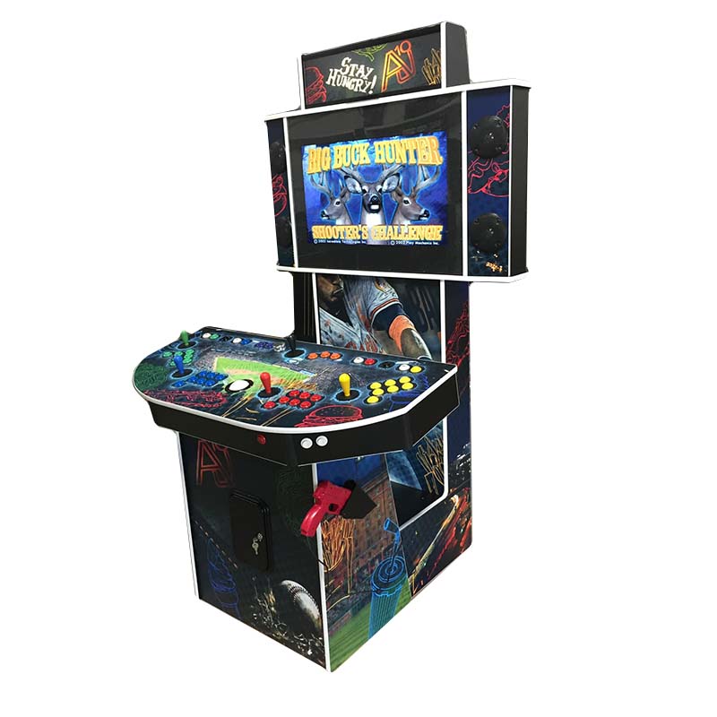 North Coast Arcade Showcase System Assembled