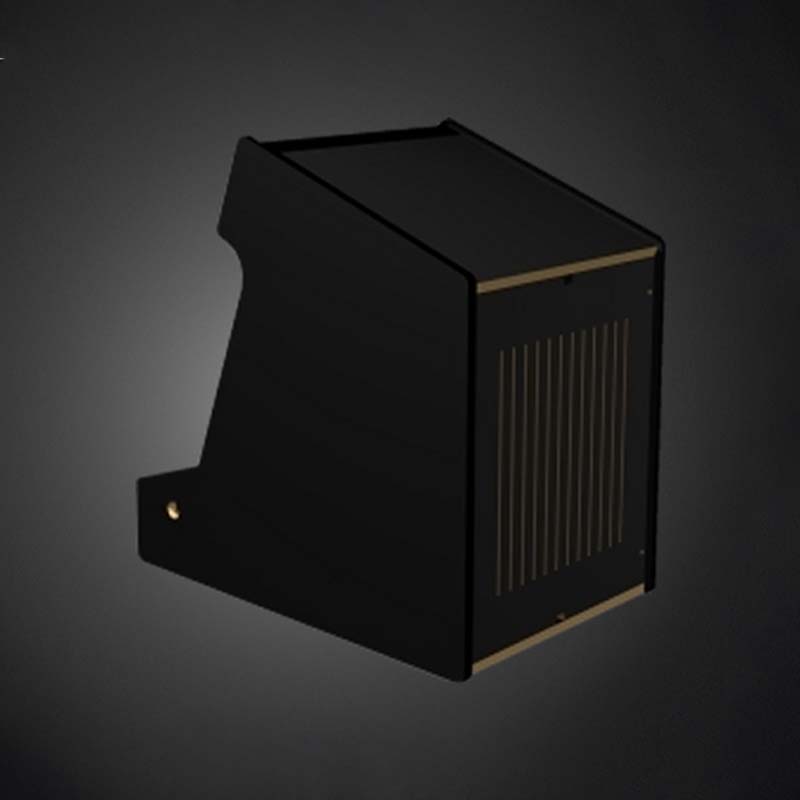 North Coast Custom Arcades Ultimate Arcade Bartop Model 1.0 Kit Back View