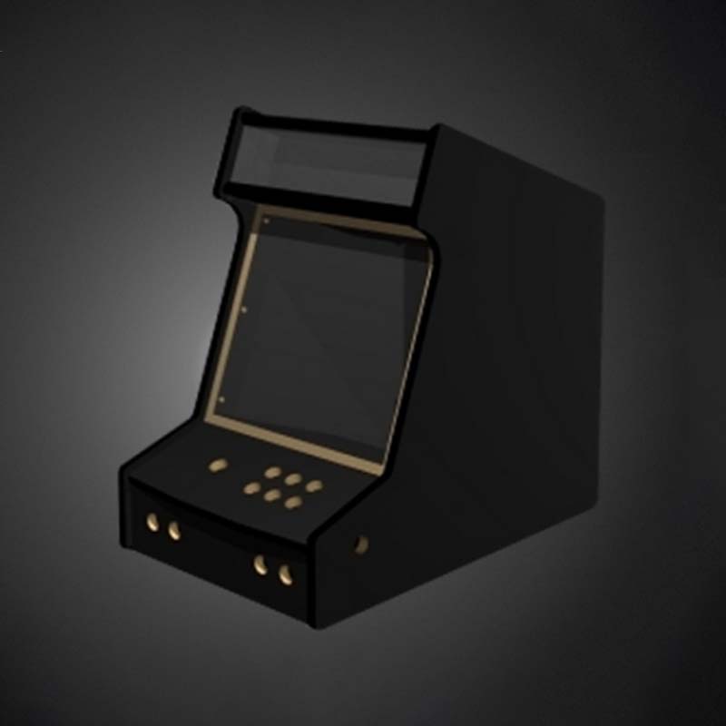 North Coast Custom Arcades Ultimate Arcade Bartop Model 1.0 Kit