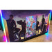 paradox arcades falcon v2.0 xl 4 player arcade cabinet  front panel rgb lighted plate