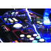 paradox arcades falcon v2.0 xl 4 player arcade cabinet close-up of control panel