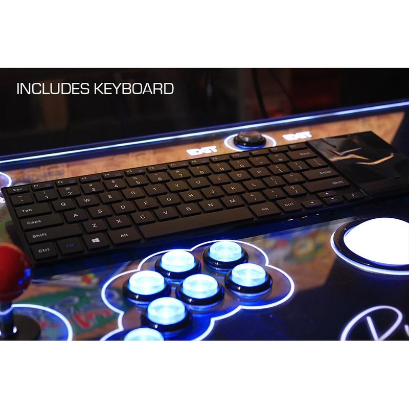 paradox arcades pro 4 player xl full view 2p jungle control panel