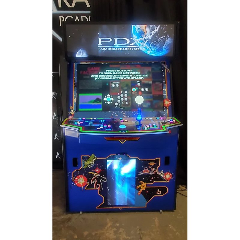paradox arcades pro 4 player xl arcade cabinet 4P Galactic Pro Arcade Paradox 3