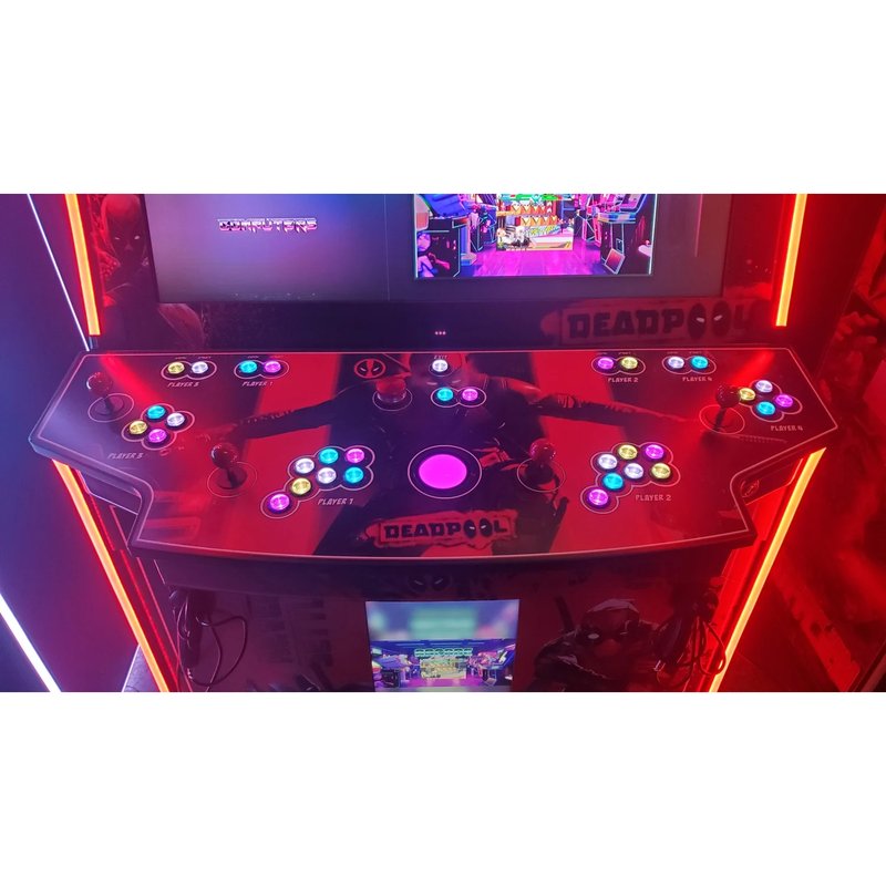 paradox arcades pro 4 player xl arcade cabinet PDX FTL Deadpool