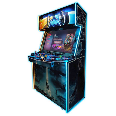 paradox arcades pro 4 player xl arcade cabinet TRON FTL Arcade Paradox PDX SML