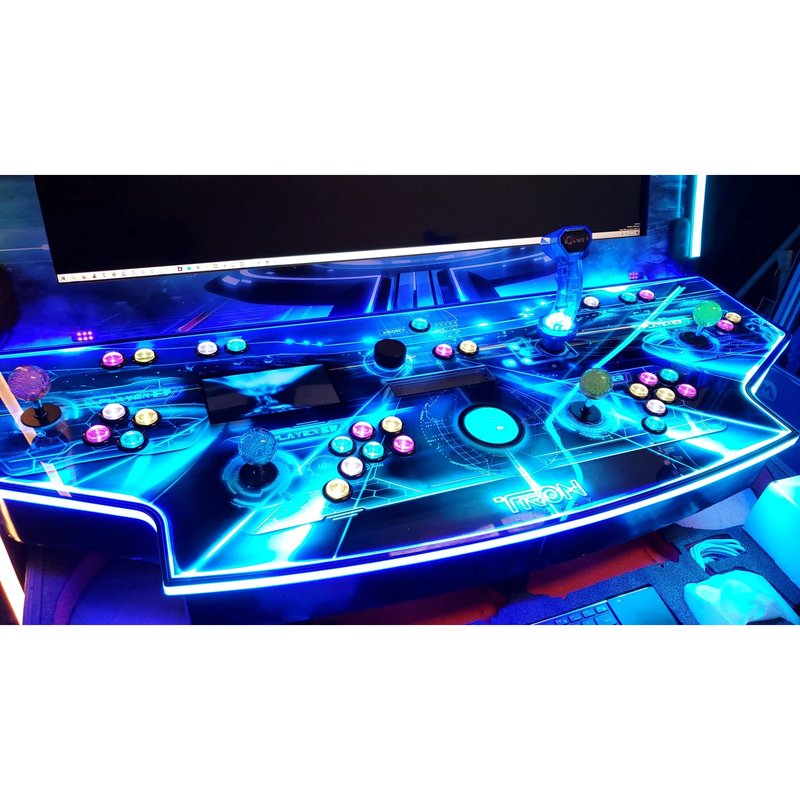 paradox arcades pro 4 player xl Backlit Control Panel Paradox Arcades