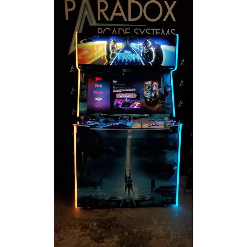 paradox arcades pro 4 player xl arcade cabinet Tron FTL Arcade 2
