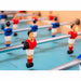Rene Pierre Leader Indoor Foosball Table Red Player Zoomed