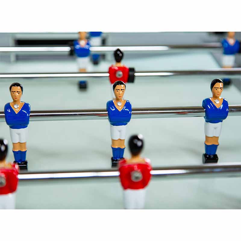 Rene Pierre Tahiti Six People Foosball Players Zoomed
