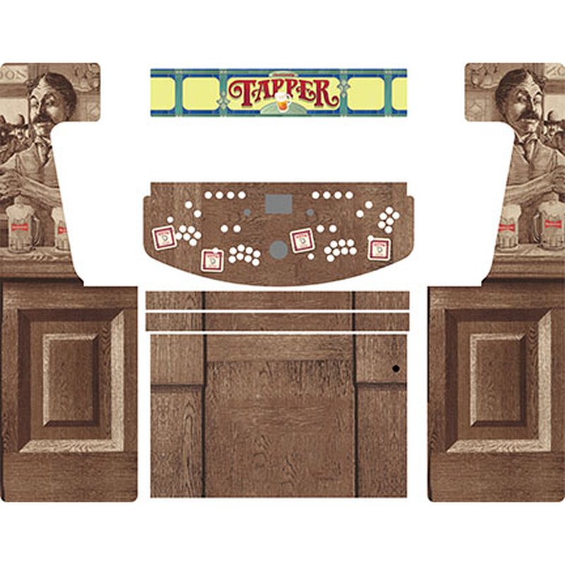Tapper Retro-Cade Classic Full-Size Arcade Cabinet Art Package