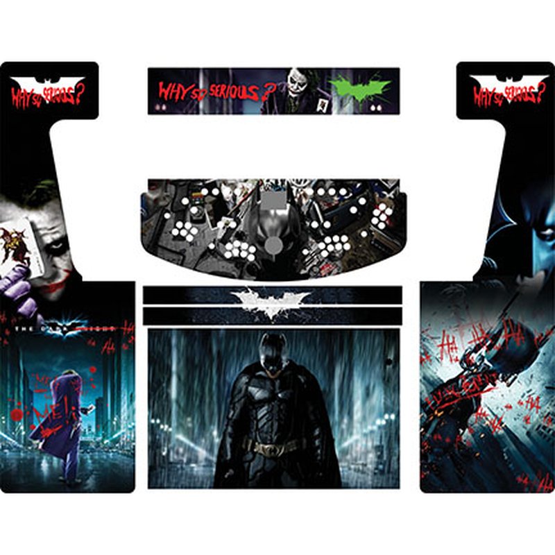 Batman Retro-Cade Classic Full-Size Arcade Cabinet Art Package
