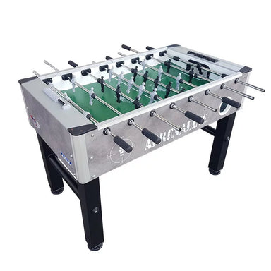 Roberto Sport Adrenaline Foosball Table Diagonal View gray