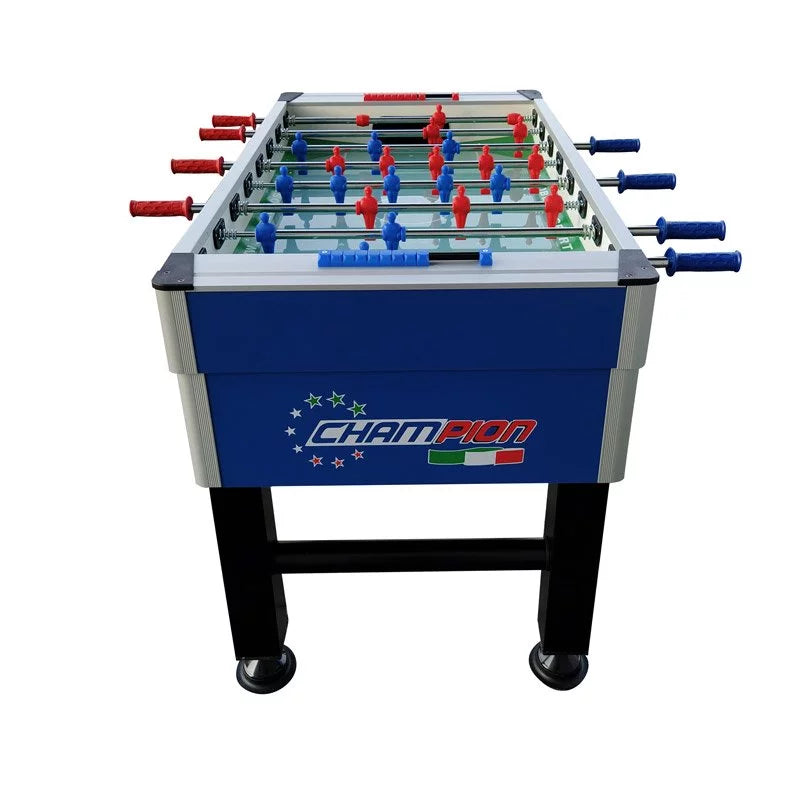 Roberto Sport Champion Foosball Table Blue Front View