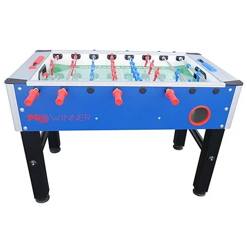 Roberto Sport Pro Winner  Foosball Table Blue Side View