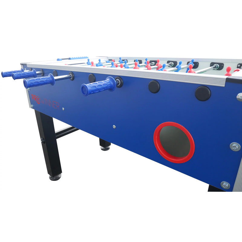 Roberto Sport Pro Winner Foosball Table Blue Second Side View