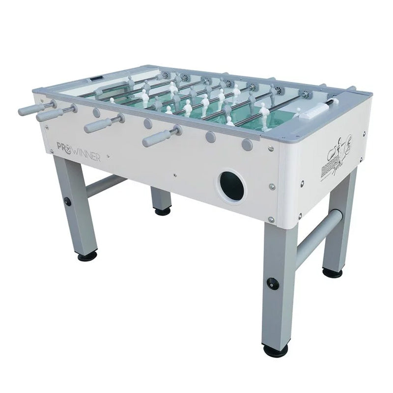 Roberto Sport Pro Winner Foosball Table White Full View