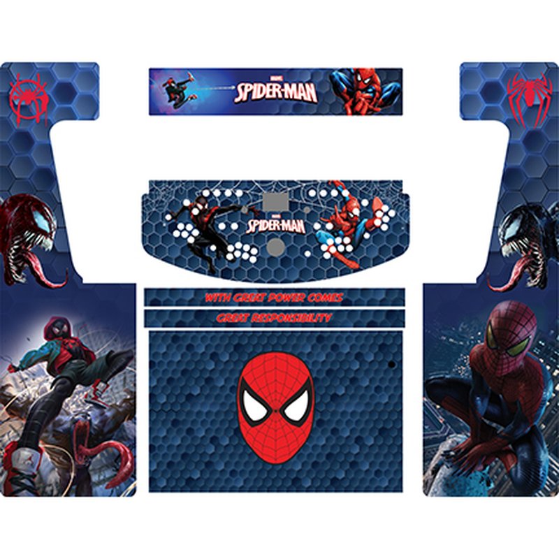 Spiderman Retro-Cade Classic Full-Size Arcade Cabinet Art Package