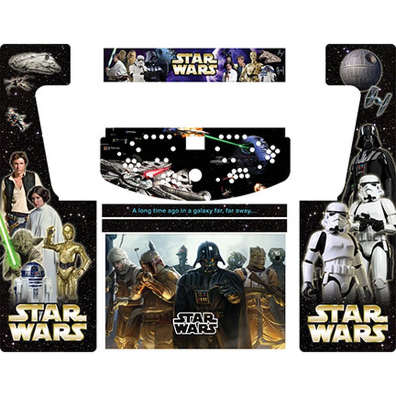 Star-Wars-ESB Retro-Cade Classic Full-Size Arcade Cabinet Art Package