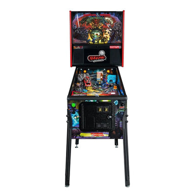 Stern Dungeons & Dragons: The Tyrant's Eye Premium Pinball Machine, commercial coin-operated model shown in full front view with playfield and backbox display visible.