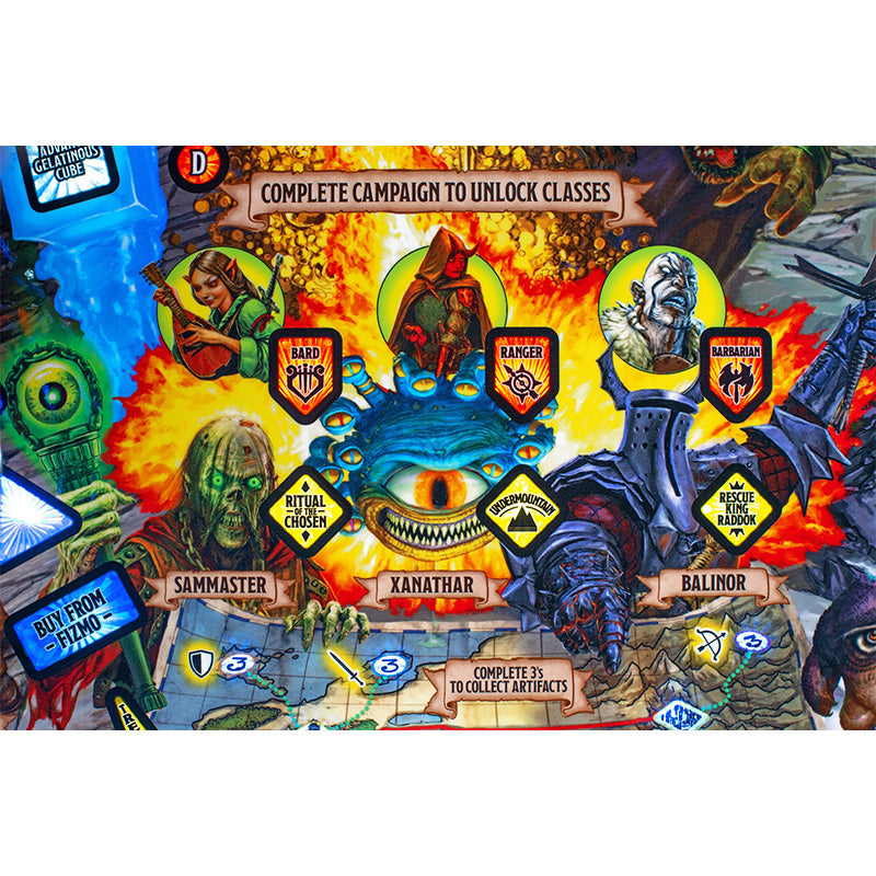 Stern Dungeons & Dragons Pro Pinball Machine