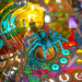 Stern King Kong Myth of Terror Island Premium Pinball Machine featuring the custom sculpted Giant Spider and The Pit magnet in bright blue.