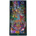 Stern King Kong Myth of Terror Island Premium Pinball Machine playfield overview showing animatronic Kong figure, temple gong toy, NYC train lock, biplane ramp, spider magnet, and drop targets.