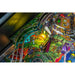 Stern King Kong Myth of Terror Island Pro Pinball Machine playfield close-up showing colorful ramps, targets, and illuminated play areas from above angle.